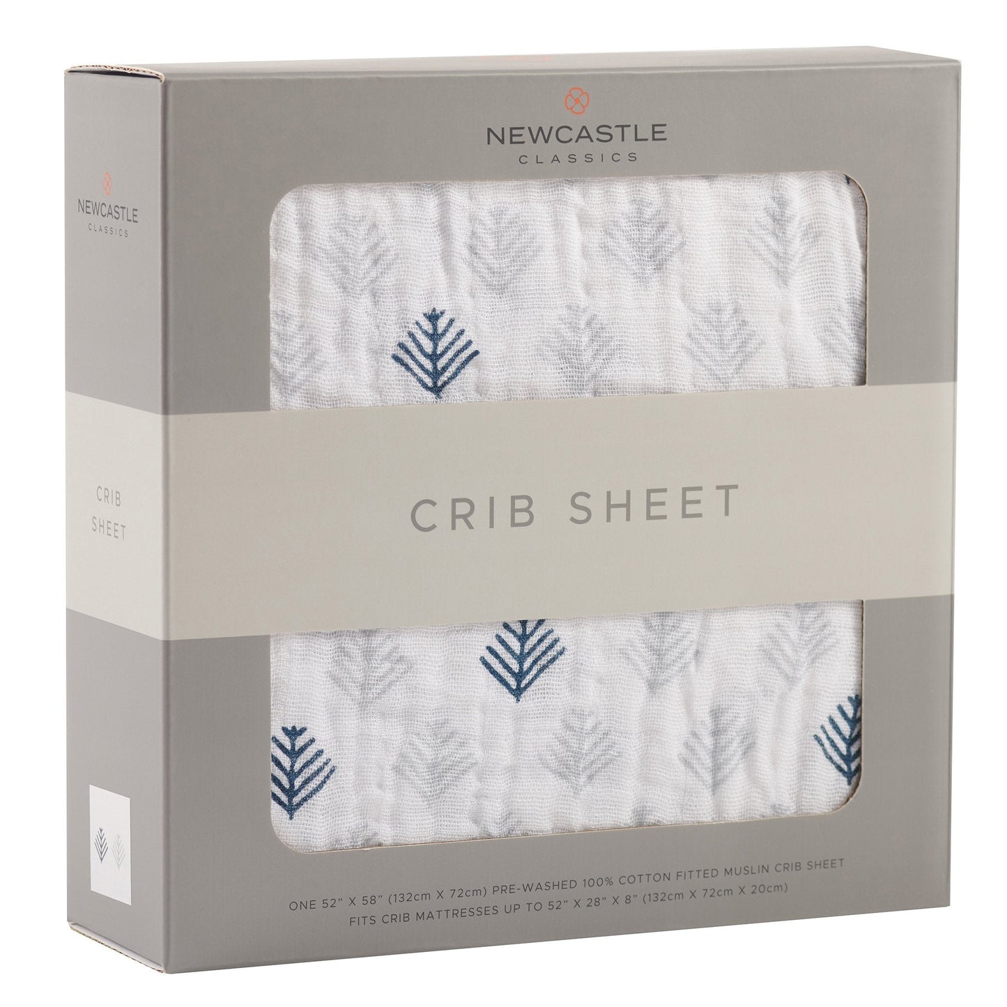 Cozy baby crib sheet